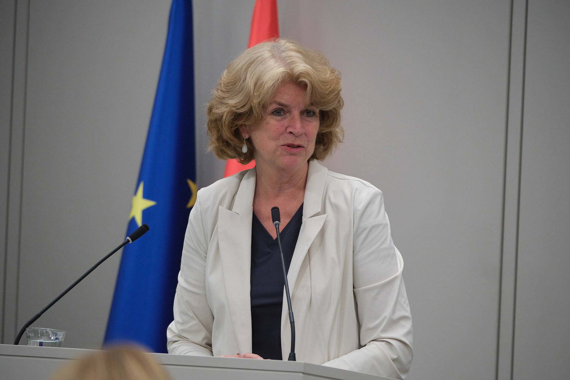 Senator Bakker-Klein (CDA) hield haar maidenspeech