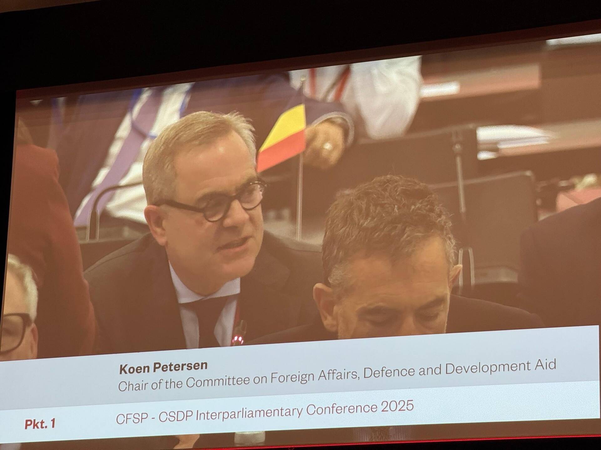 Koen Petersen aan het woord