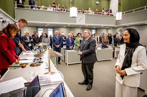 Twee nieuwe Eerste Kamerleden geïnstalleerd