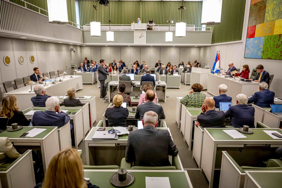 Plenaire behandeling van het wetsvoorstel op 23 september