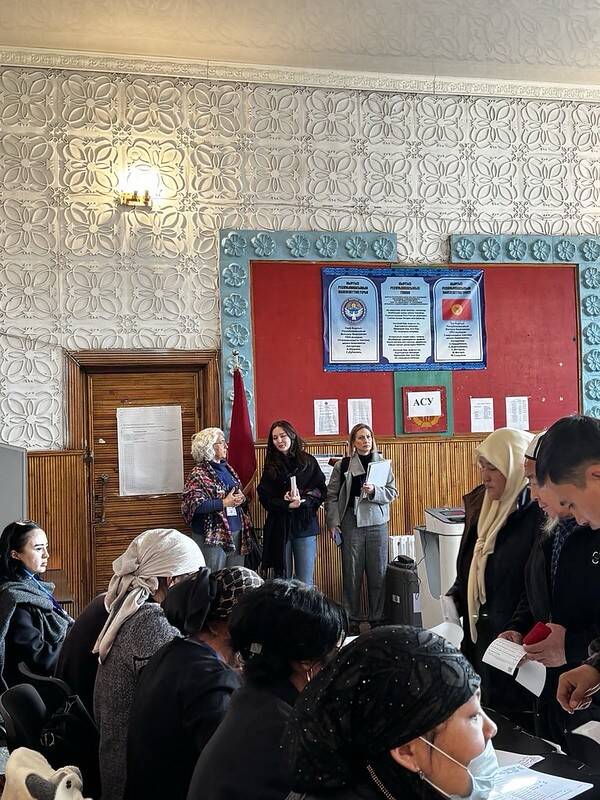 Waarnemen in stemlokaal