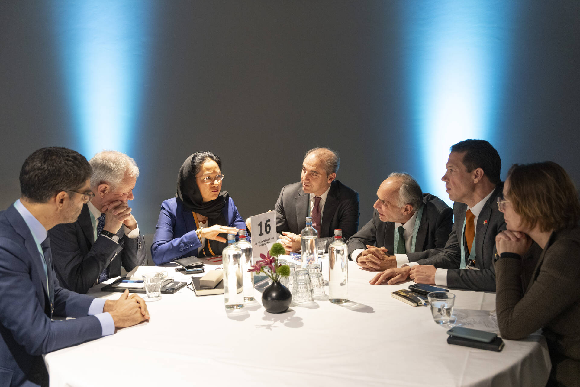 Eerste Kamerlid Shirin Musa (VVD) in gesprek