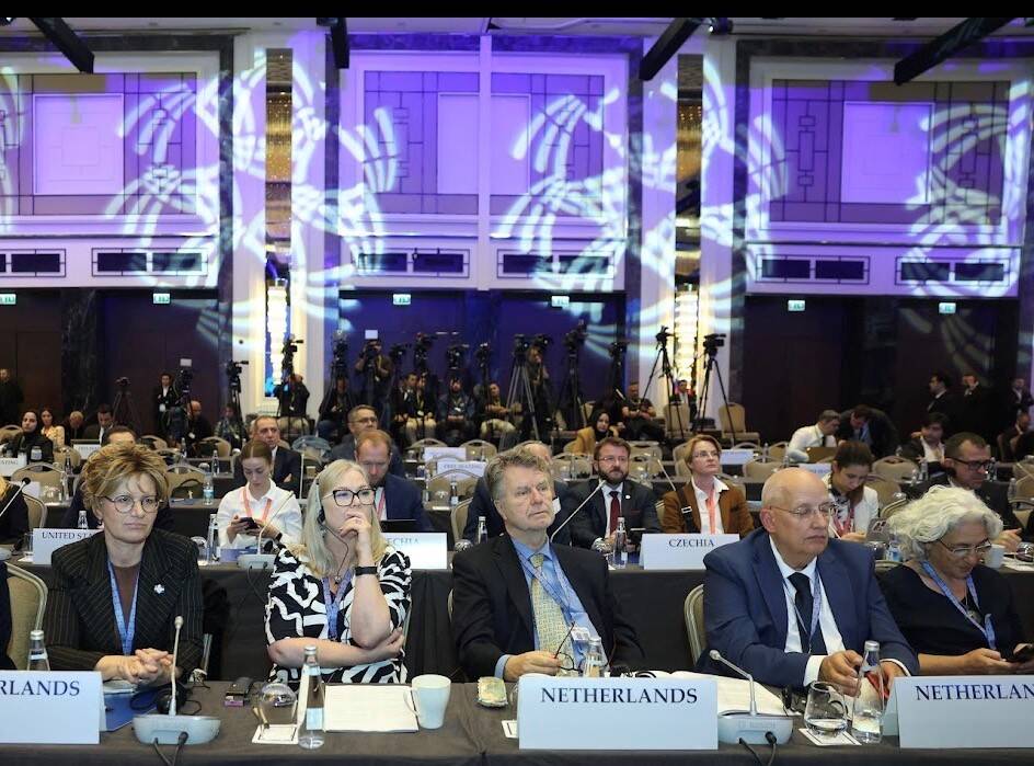 De Nederlandse delegatie