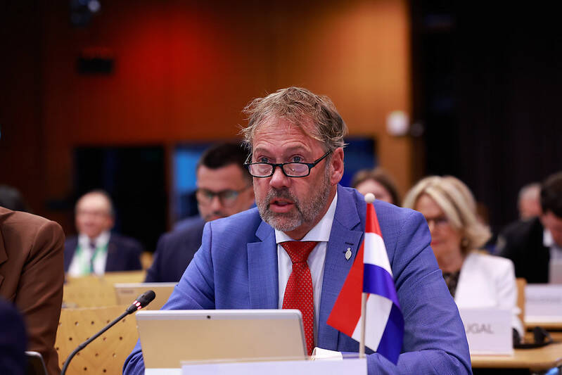 Senator Kemperman nam deel aan COSAC als ondervoorzitter van de commissie Europese Zaken van de Eerste Kamer
